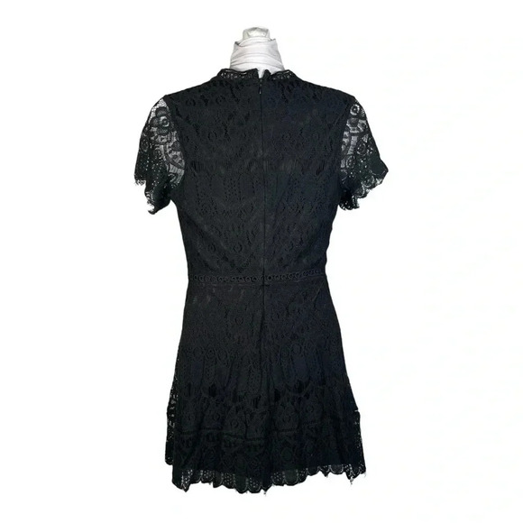 Altar’d State Black Lace Dress Small - Picture 5 of 8
